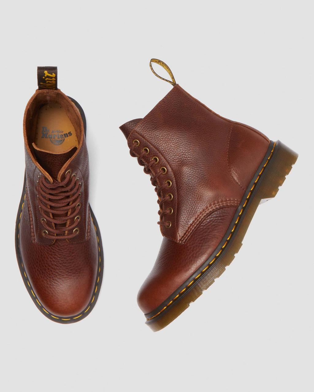 Botas con Cordones Dr Martens 1460 Ambassador Leather Mujer Marrones | 71534493