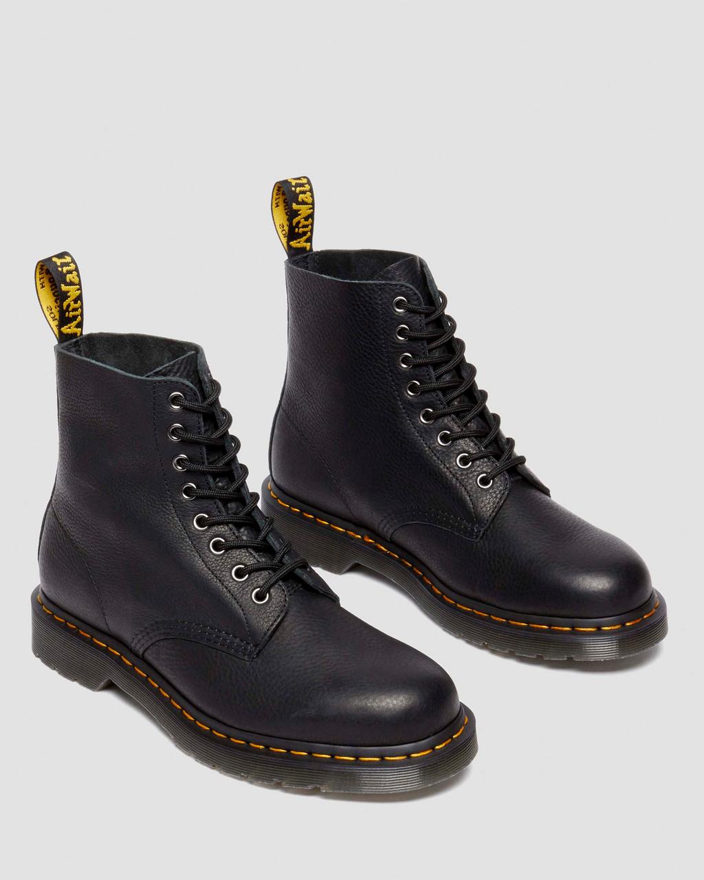 Botas con Cordones Dr Martens 1460 Ambassador Leather Mujer Negras | 38240997