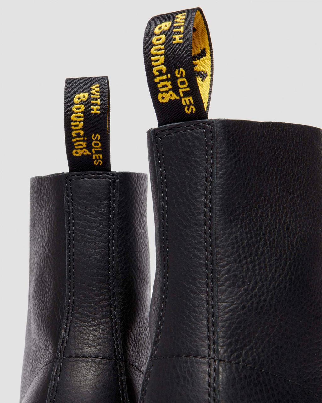 Botas con Cordones Dr Martens 1460 Ambassador Leather Mujer Negras | 38240997