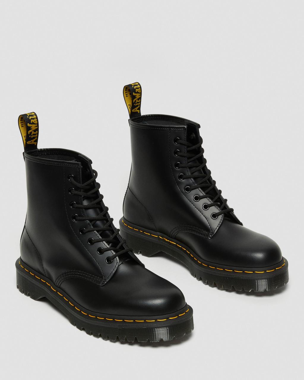Botas con Cordones Dr Martens 1460 Bex Smooth Leather Mujer Negras | 38113313