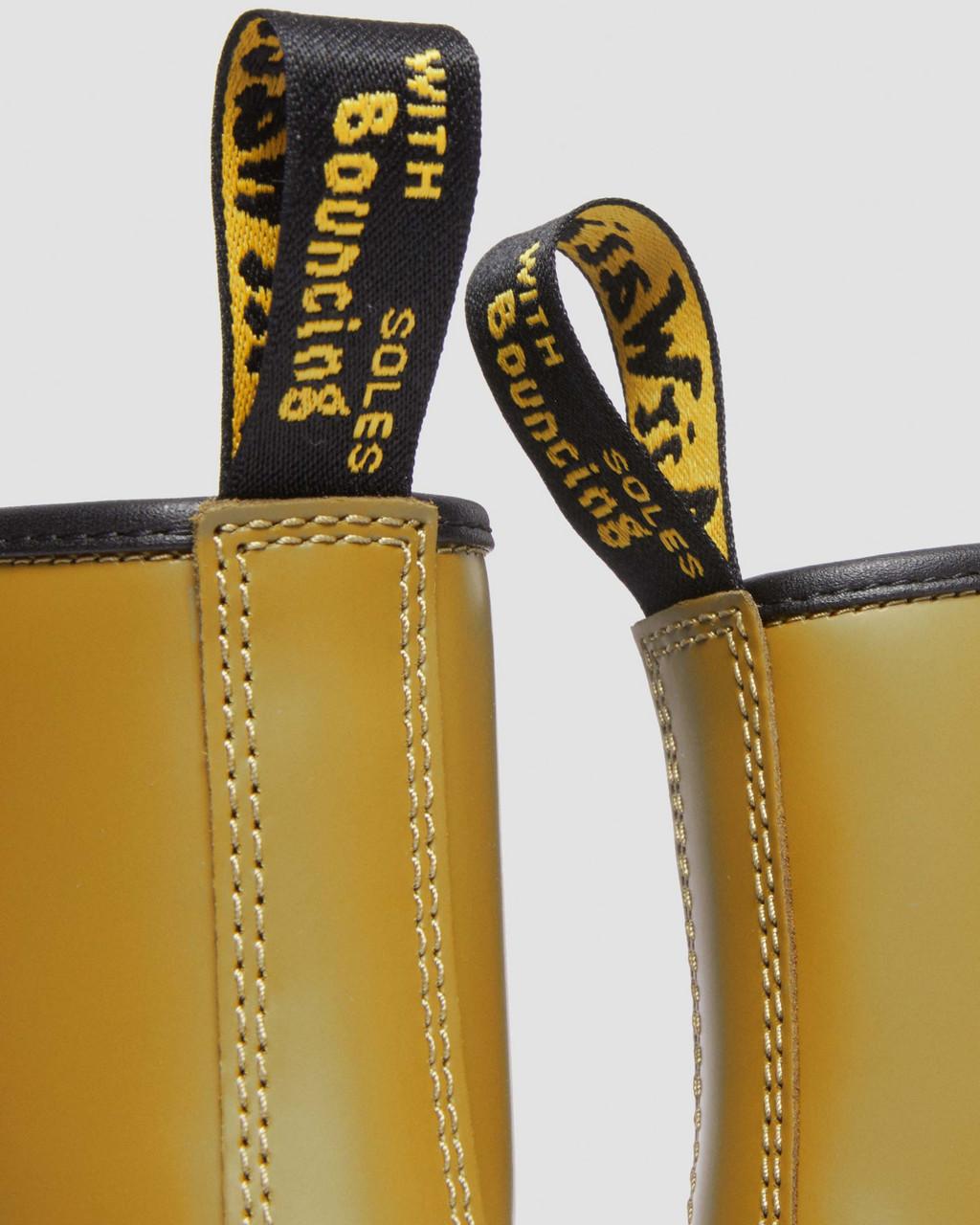 Botas con Cordones Dr Martens 1460 Bex Smooth Leather Hombre Amarillo | 68078916