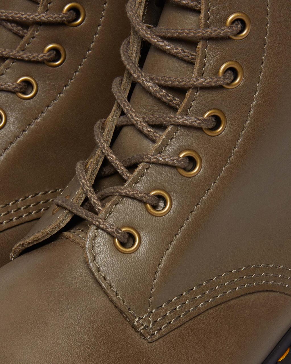 Botas con Cordones Dr Martens 1460 Carrara Leather Hombre Marrones | 62457293