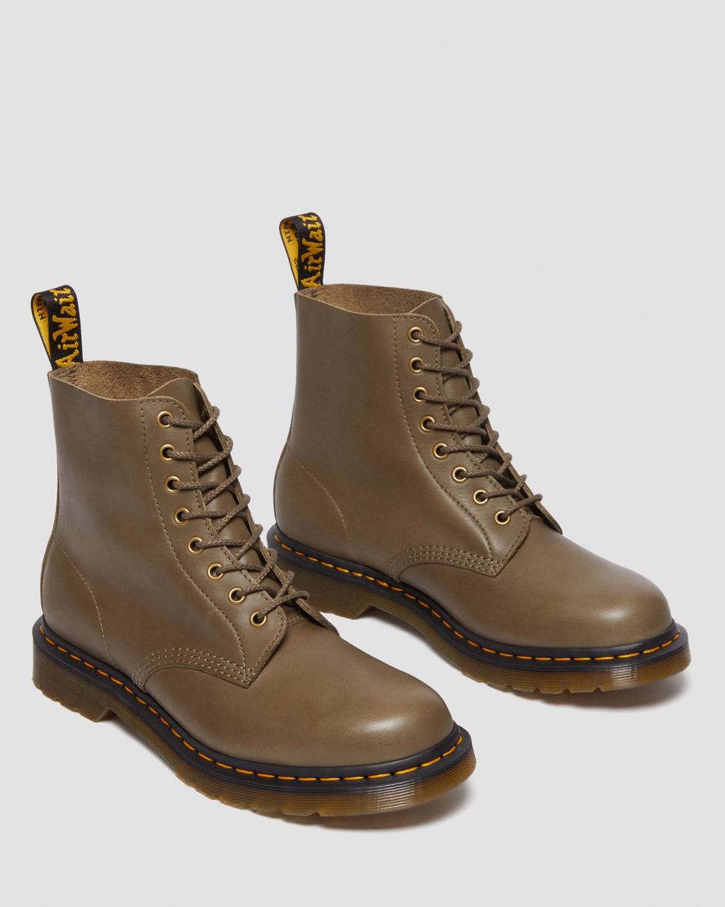 Botas con Cordones Dr Martens 1460 Carrara Leather Hombre Marrones | 62457293