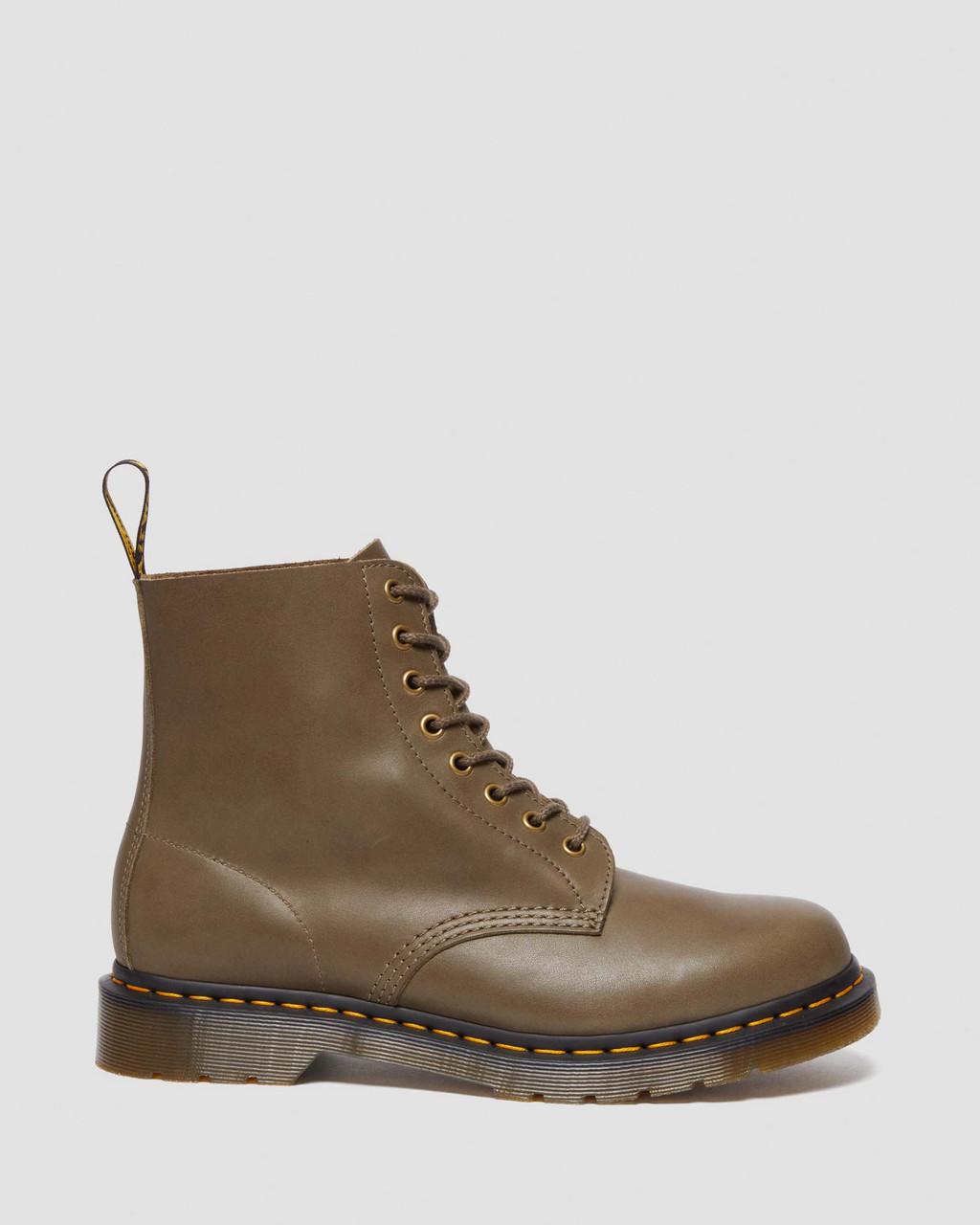 Botas con Cordones Dr Martens 1460 Carrara Leather Hombre Marrones | 62457293