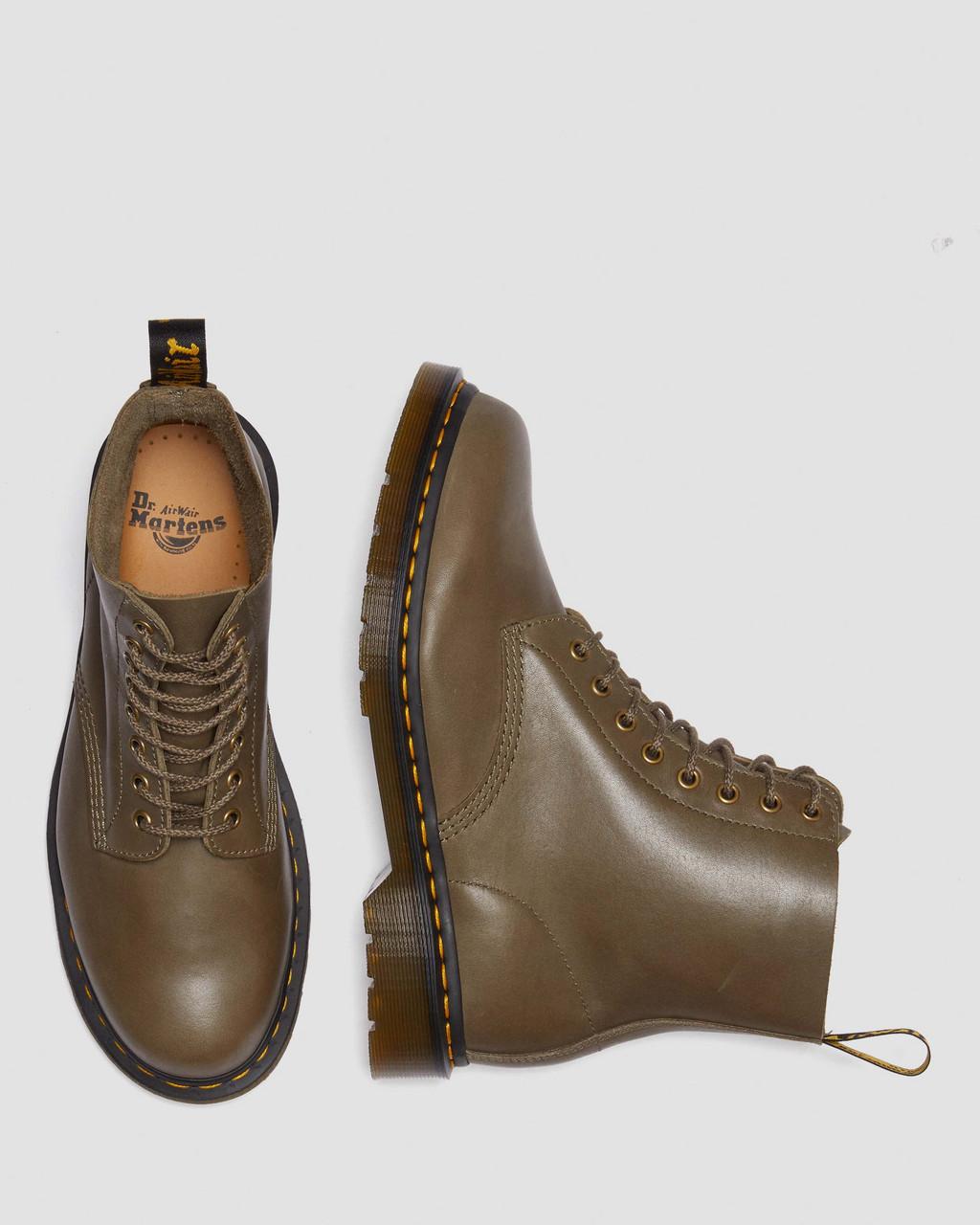 Botas con Cordones Dr Martens 1460 Carrara Leather Hombre Marrones | 62457293