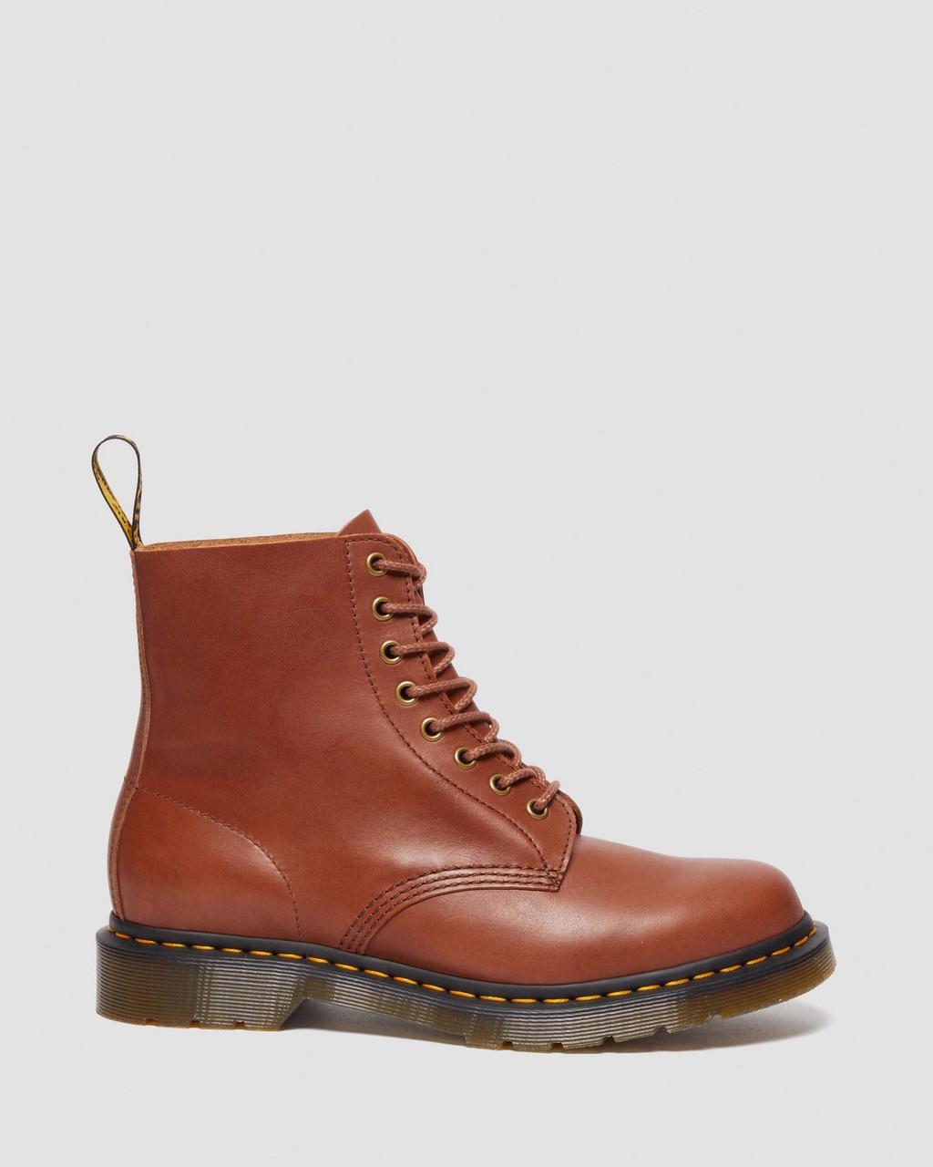 Botas con Cordones Dr Martens 1460 Carrara Leather Mujer Marrones | 74124001