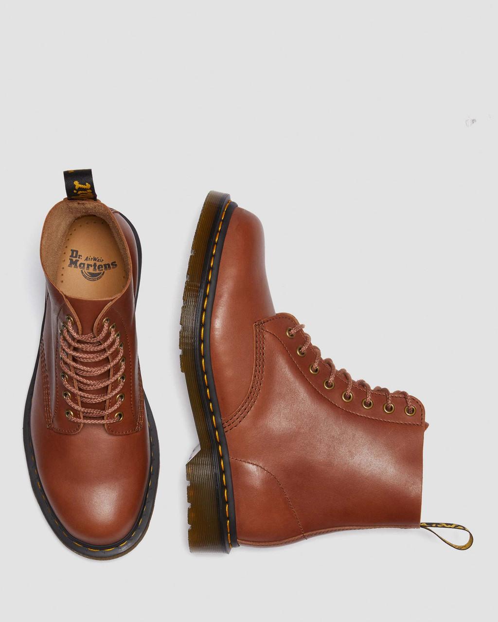 Botas con Cordones Dr Martens 1460 Carrara Leather Mujer Marrones | 74124001