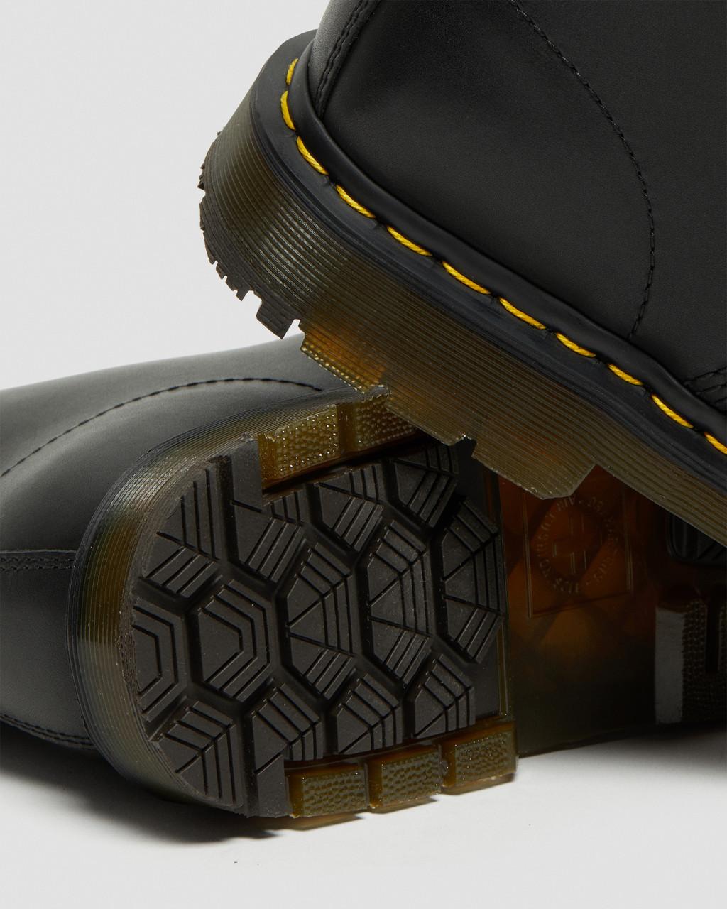 Botas con Cordones Dr Martens 1460 DM's Wintergrip Leather Hombre Negras | 74848323