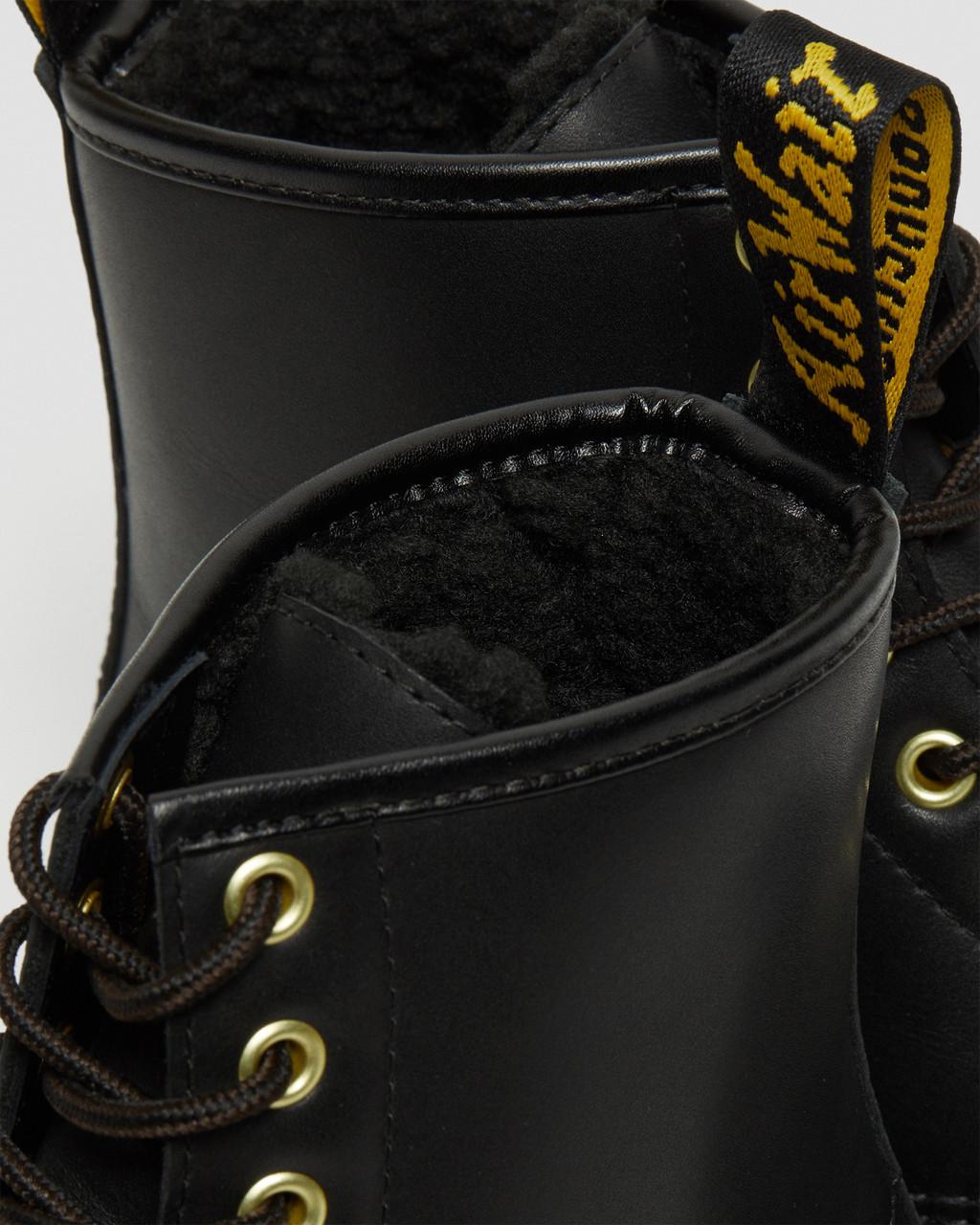 Botas con Cordones Dr Martens 1460 DM's Wintergrip Leather Hombre Negras | 74848323