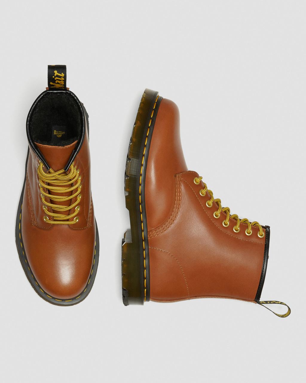 Botas con Cordones Dr Martens 1460 DM's Wintergrip Leather Hombre Marrones | 25154772