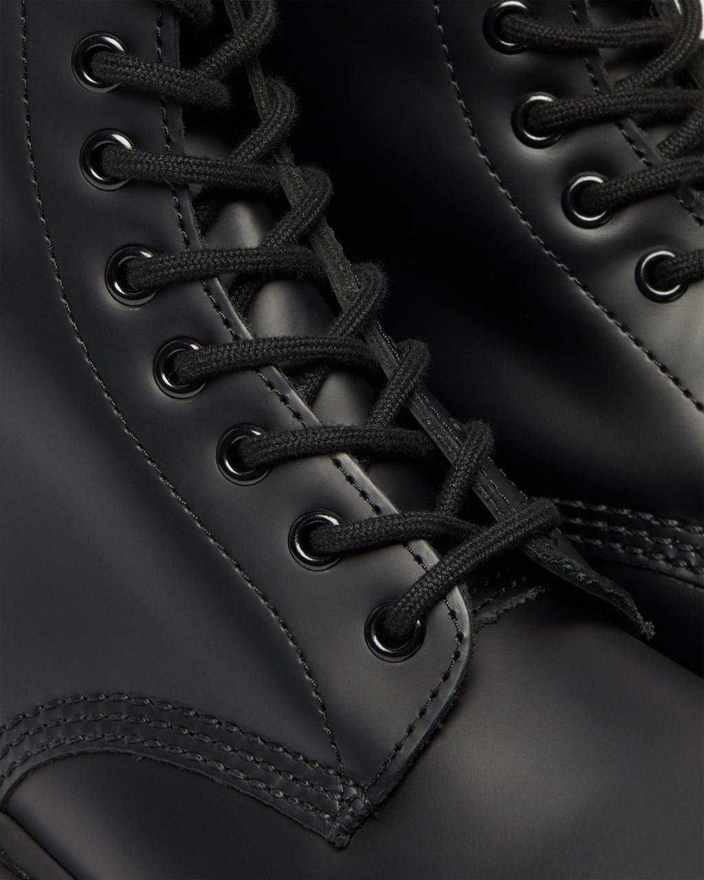 Botas con Cordones Dr Martens 1460 Mono Smooth Leather Mujer Negras | 65771764