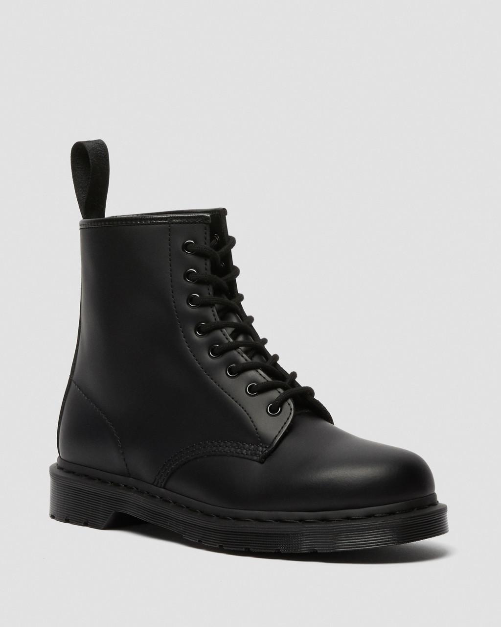 Botas con Cordones Dr Martens 1460 Mono Smooth Leather Mujer Negras | 65771764