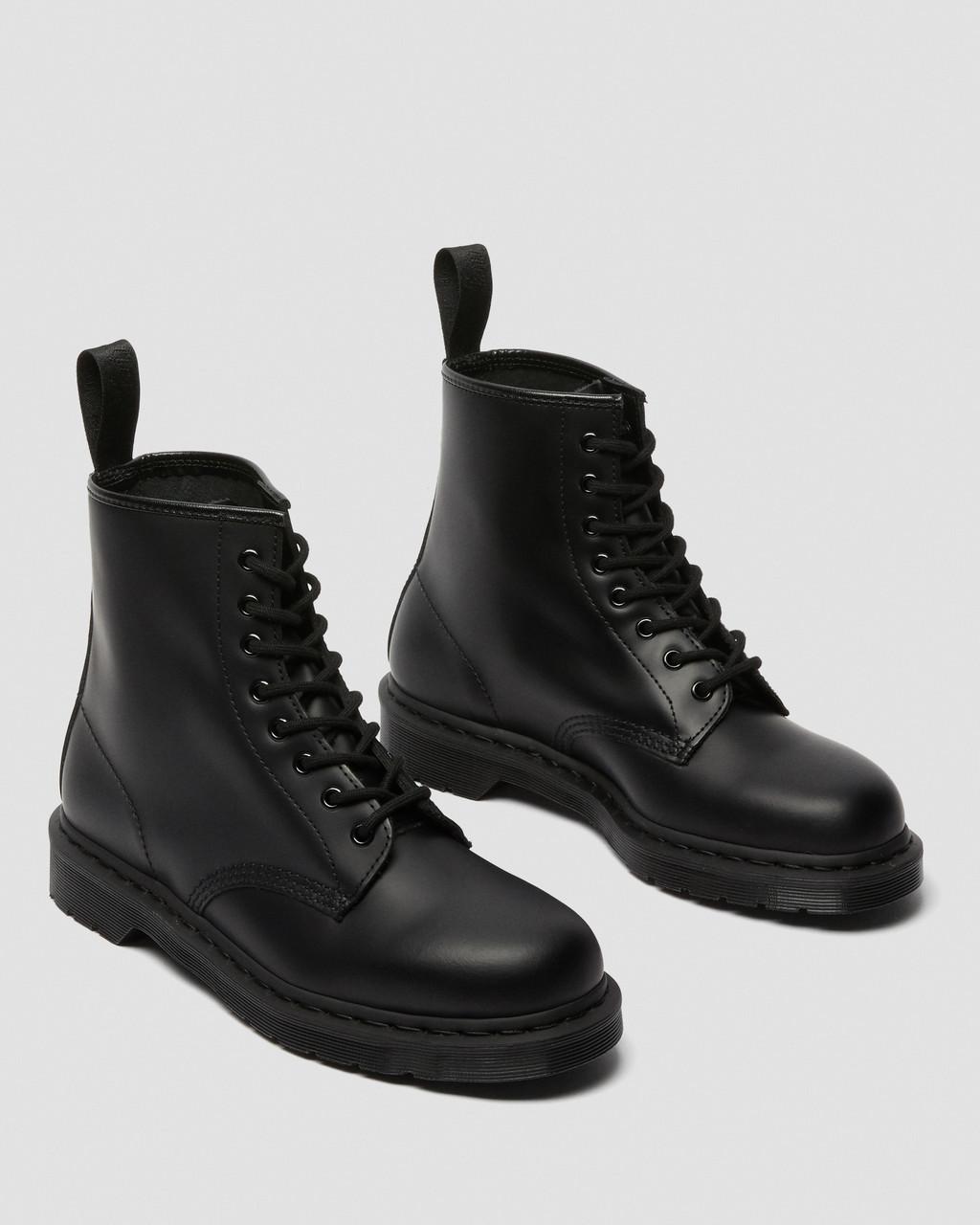 Botas con Cordones Dr Martens 1460 Mono Smooth Leather Hombre Negras | 73634943