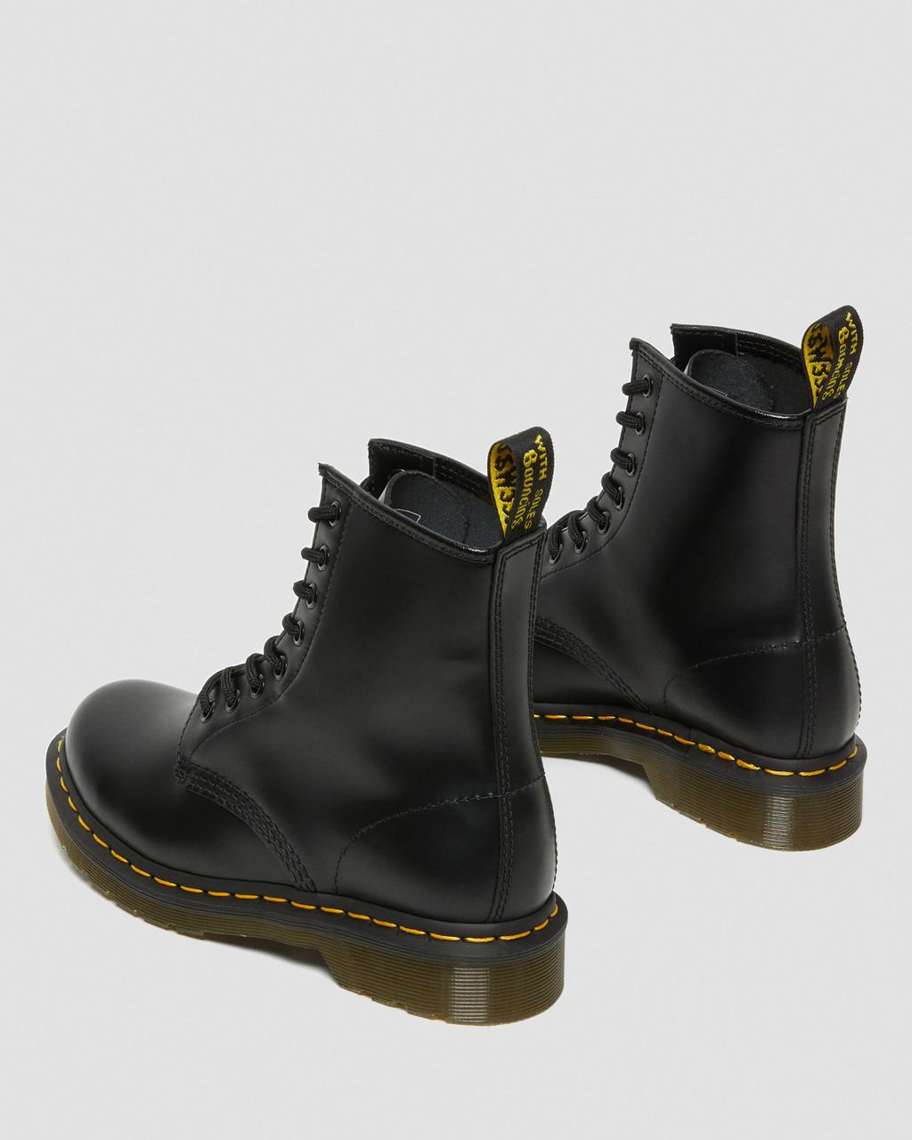 Botas con Cordones Dr Martens 1460 Smooth Leather Mujer Negras | 59121772