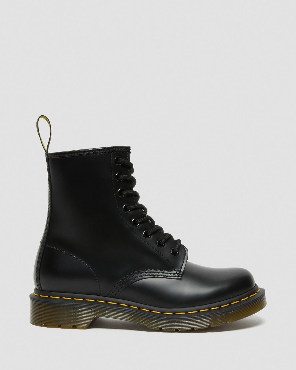 Botas con Cordones Dr Martens 1460 Smooth Leather Mujer Negras | 59121772