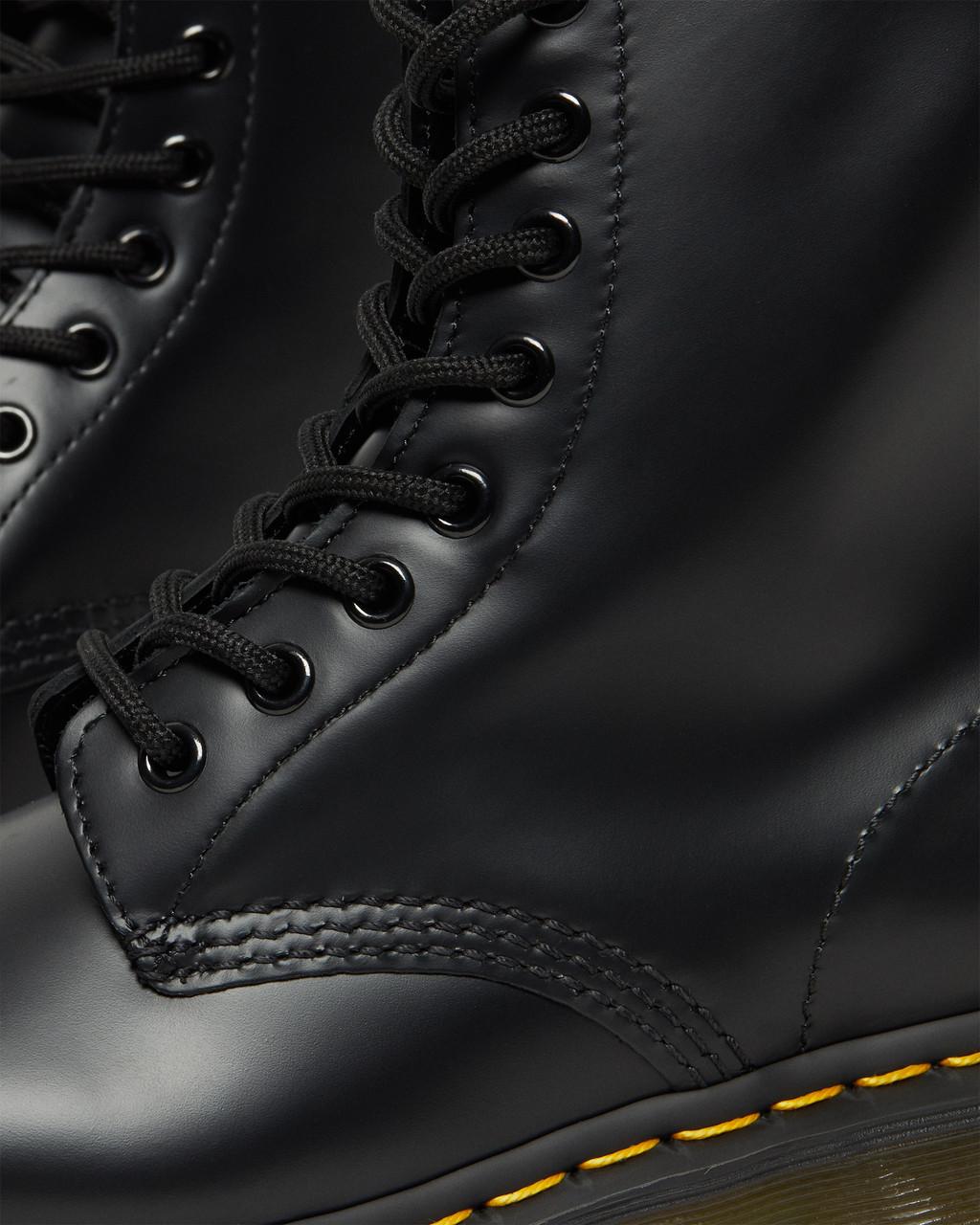 Botas con Cordones Dr Martens 1460 Smooth Leather Mujer Negras | 59121772