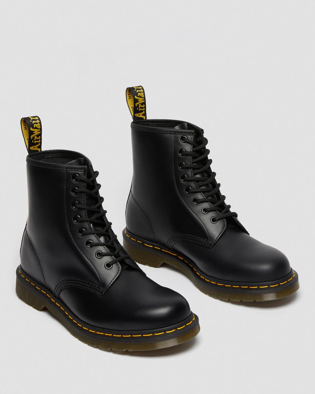 Botas con Cordones Dr Martens 1460 Smooth Leather Hombre Negras | 54879415