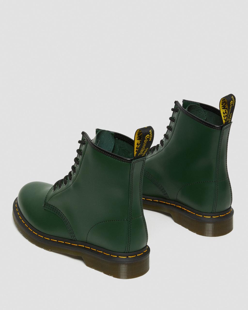 Botas con Cordones Dr Martens 1460 Smooth Leather Mujer Verde | 65640759