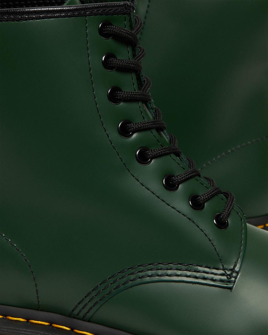 Botas con Cordones Dr Martens 1460 Smooth Leather Mujer Verde | 65640759