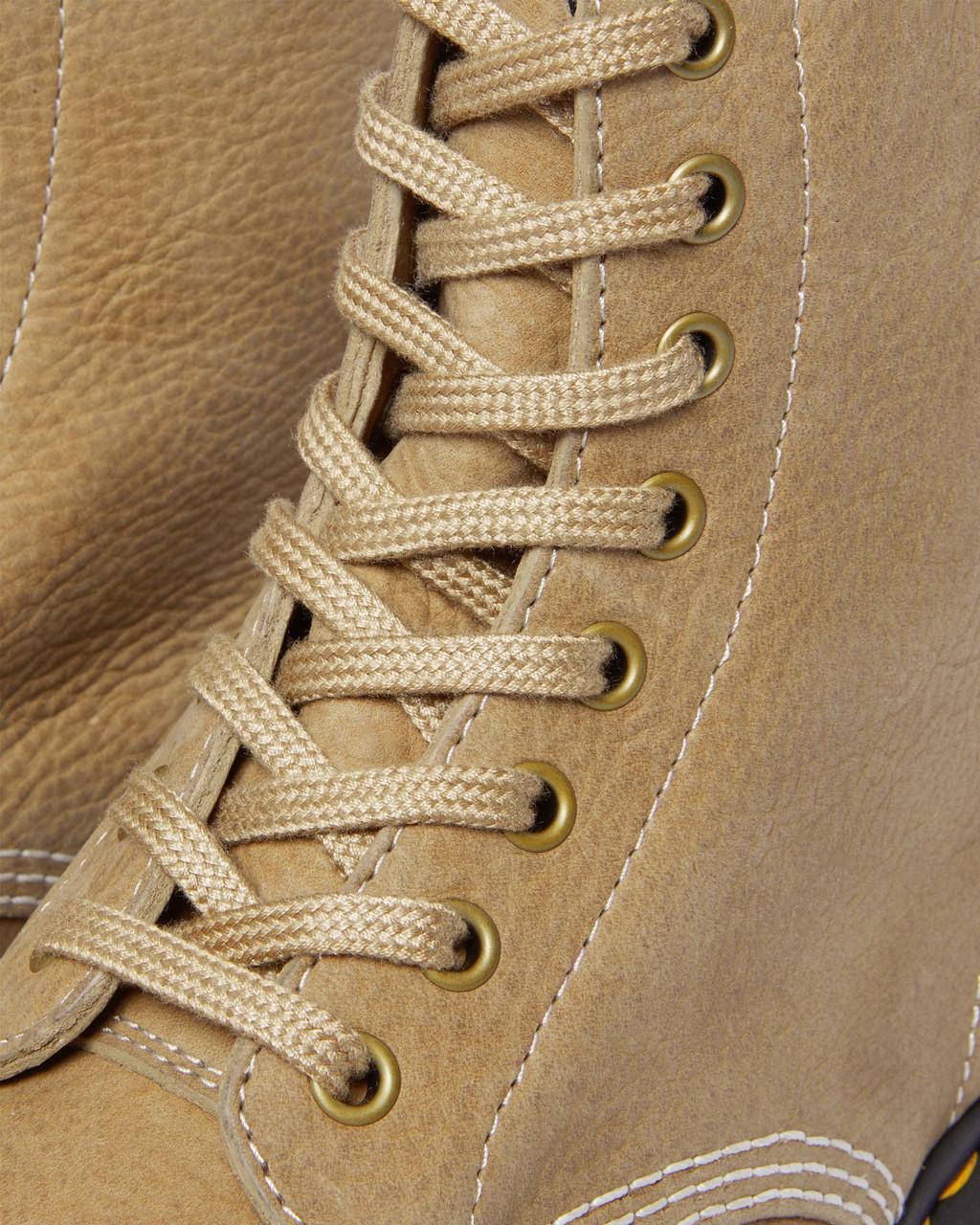 Botas con Cordones Dr Martens 1460 Tumbled Nubuck Leather Hombre Marrones | 49796887