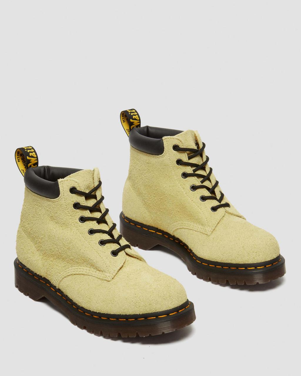 Botas con Cordones Dr Martens 939 Ben Suede Padded Collar Hombre Amarillo | 65694840