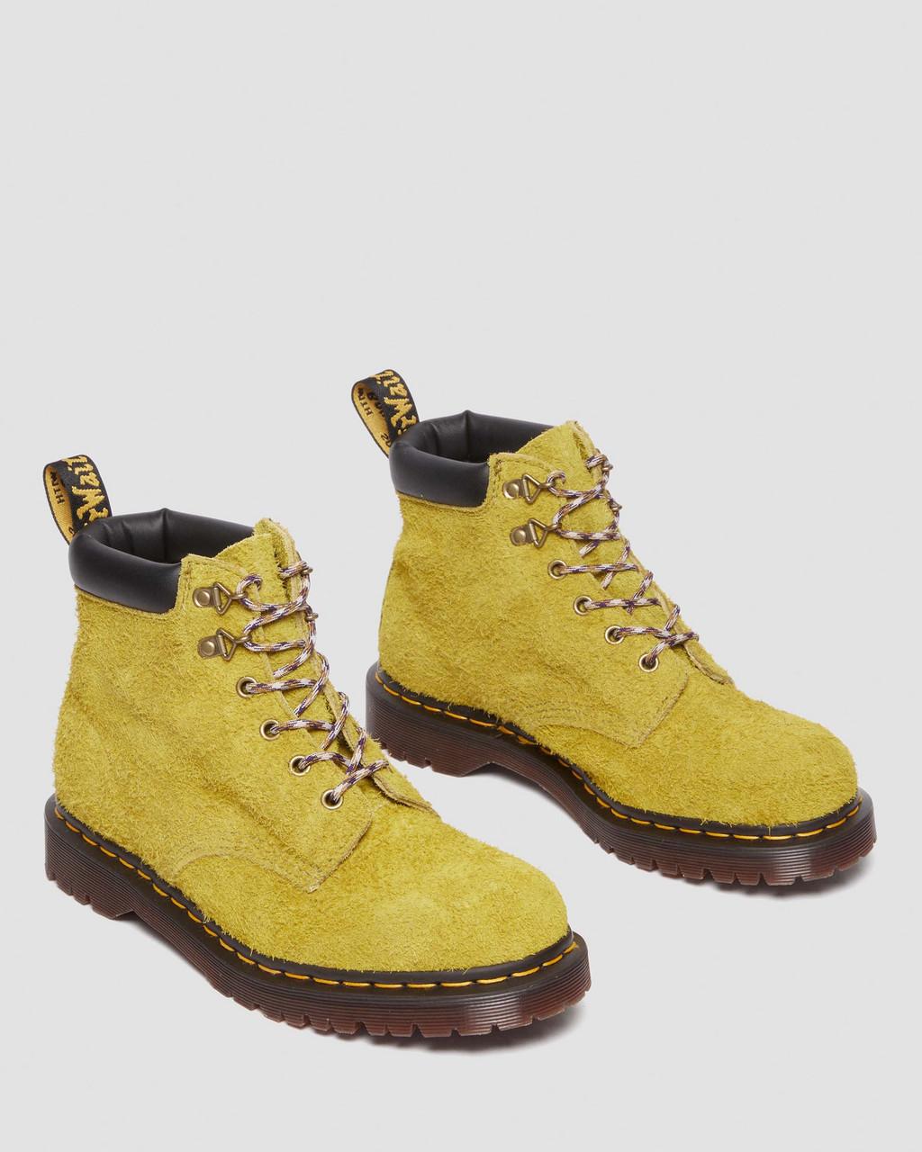 Botas con Cordones Dr Martens 939 Ben Suede Padded Collar Hombre Amarillo | 31329264