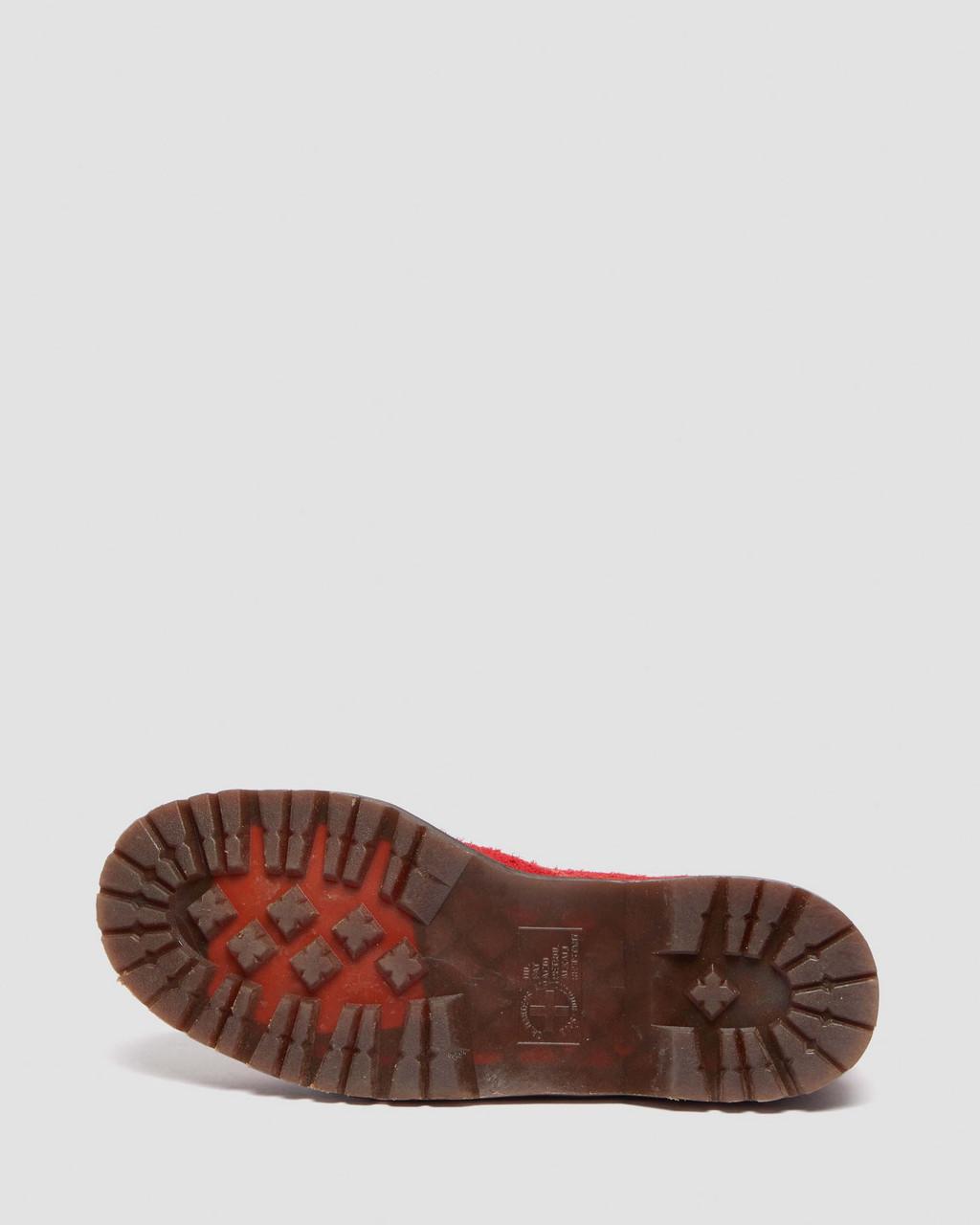 Botas con Cordones Dr Martens 939 Ben Suede Padded Collar Hombre Rojas | 41641308