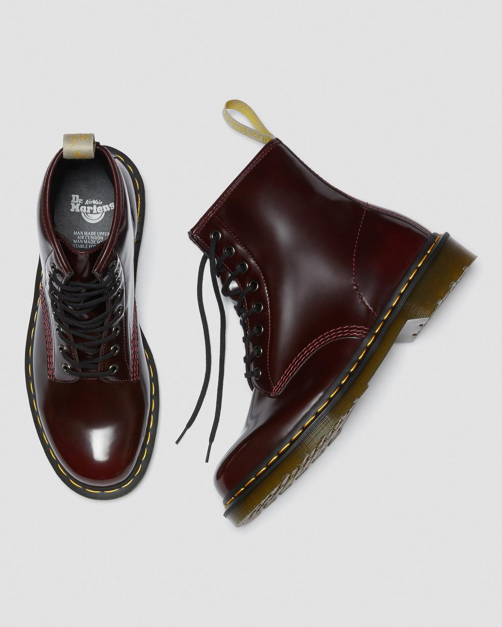 Botas con Cordones Dr Martens Vegan 1460 Mujer Rojas | 60106164
