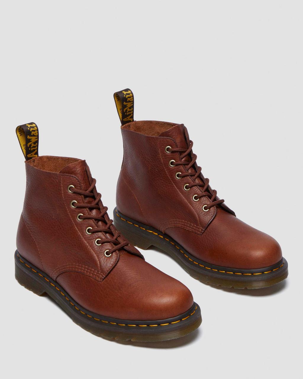 Botines Dr Martens 101 Ambassador Leather Mujer Marrones | 16724159
