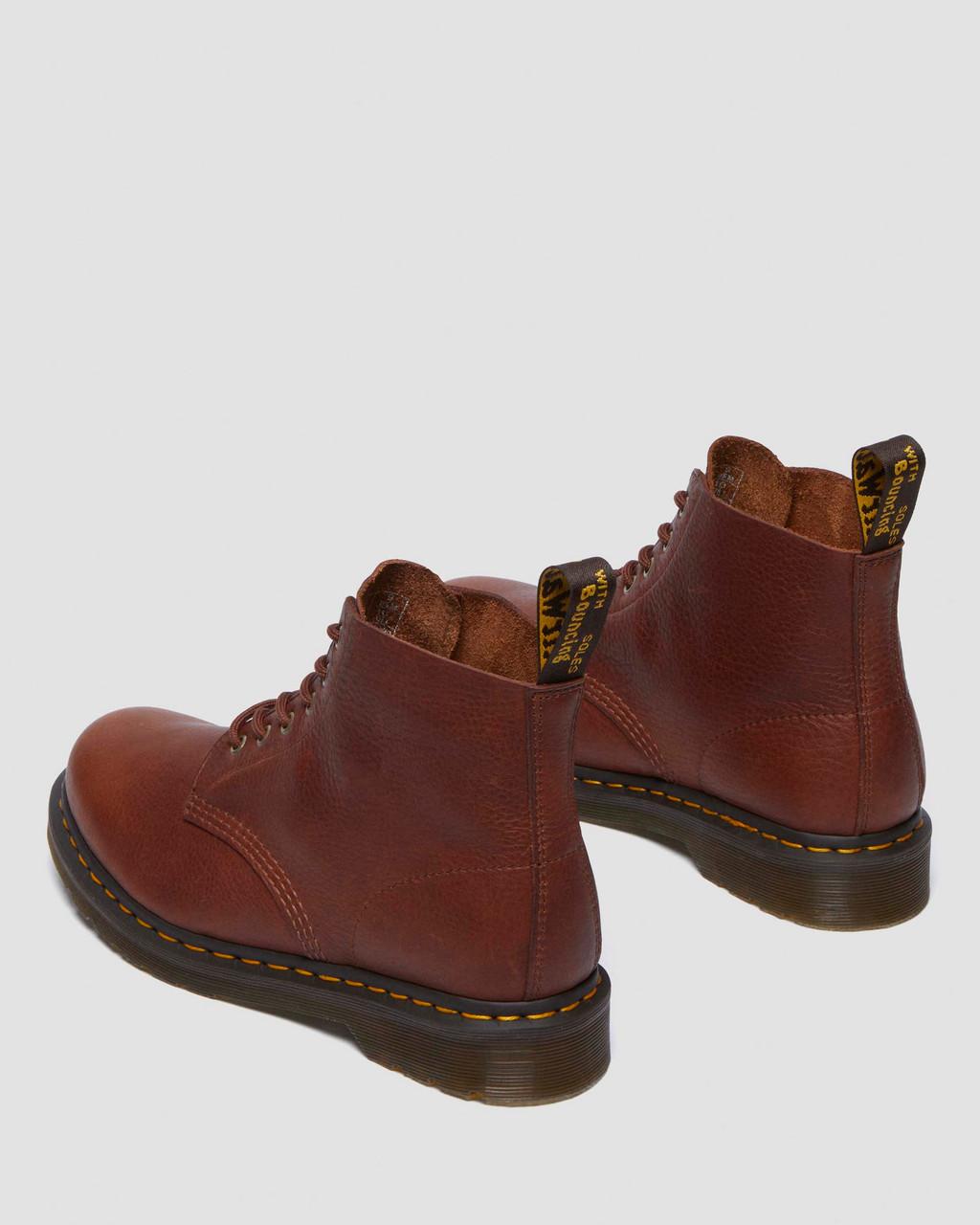 Botines Dr Martens 101 Ambassador Leather Mujer Marrones | 16724159