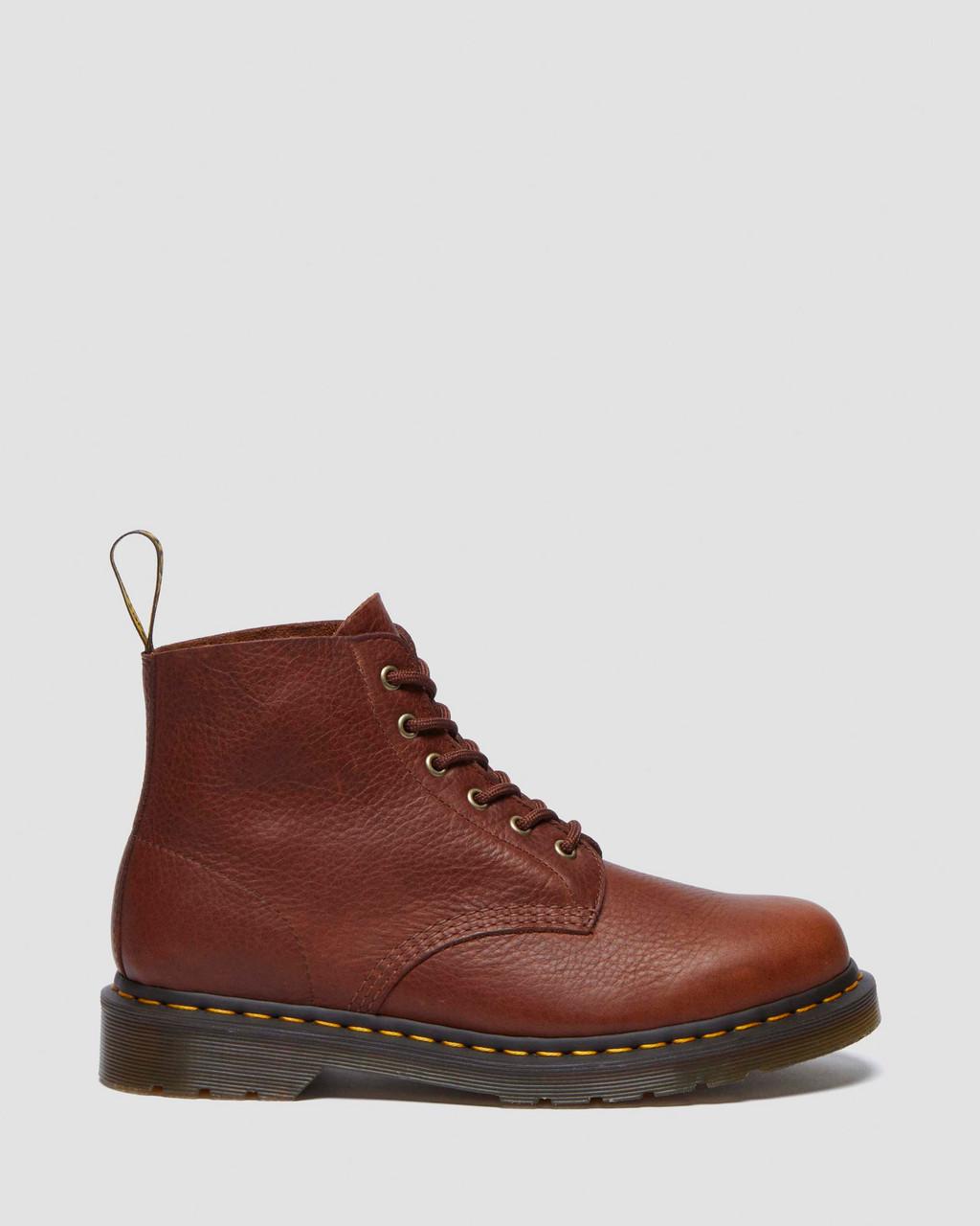 Botines Dr Martens 101 Ambassador Leather Mujer Marrones | 16724159