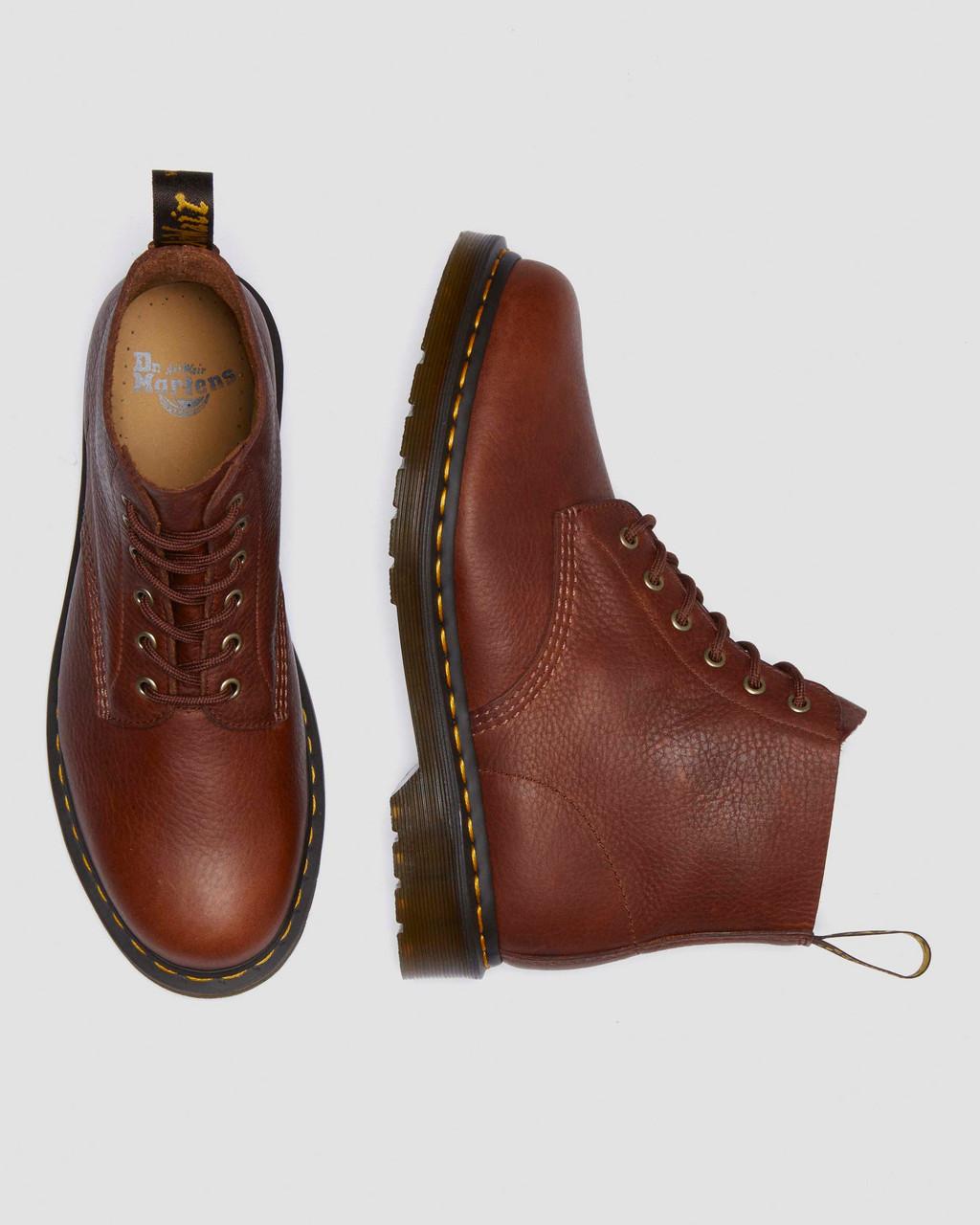 Botines Dr Martens 101 Ambassador Leather Mujer Marrones | 16724159