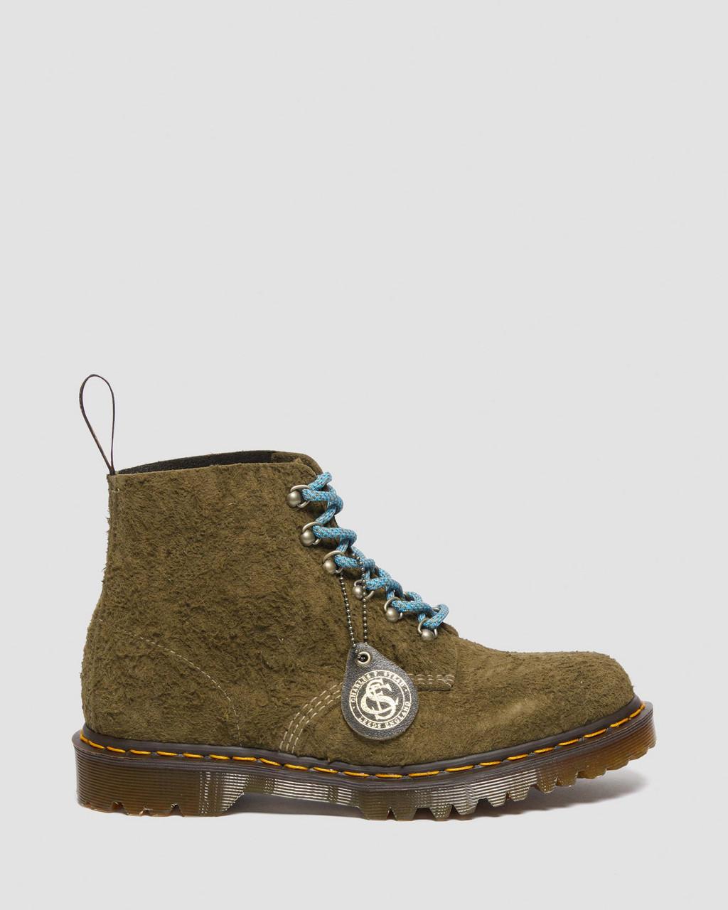 Botines Dr Martens 101 Made in England Hardware Suede Hombre Marrones | 74393644
