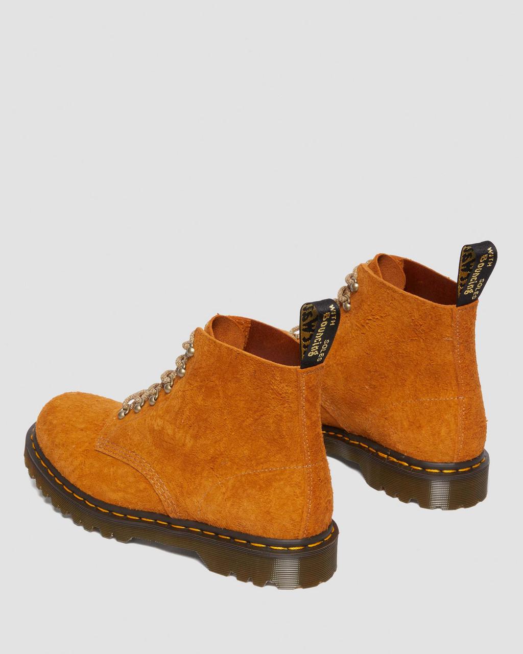 Botines Dr Martens 101 Made in England Hardware Suede Hombre Marrones | 61136967