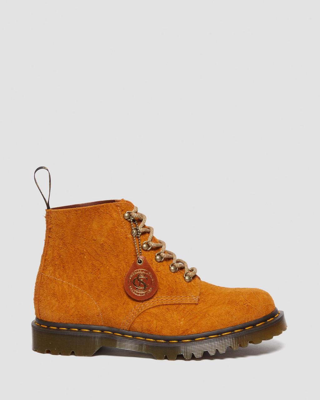 Botines Dr Martens 101 Made in England Hardware Suede Hombre Marrones | 61136967