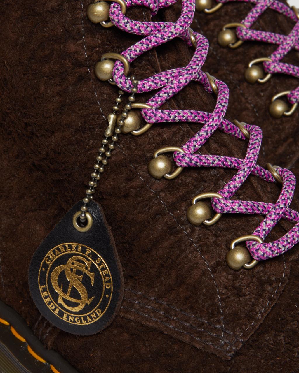 Botines Dr Martens 101 Made in England Hardware Suede Mujer Marrones | 17330384