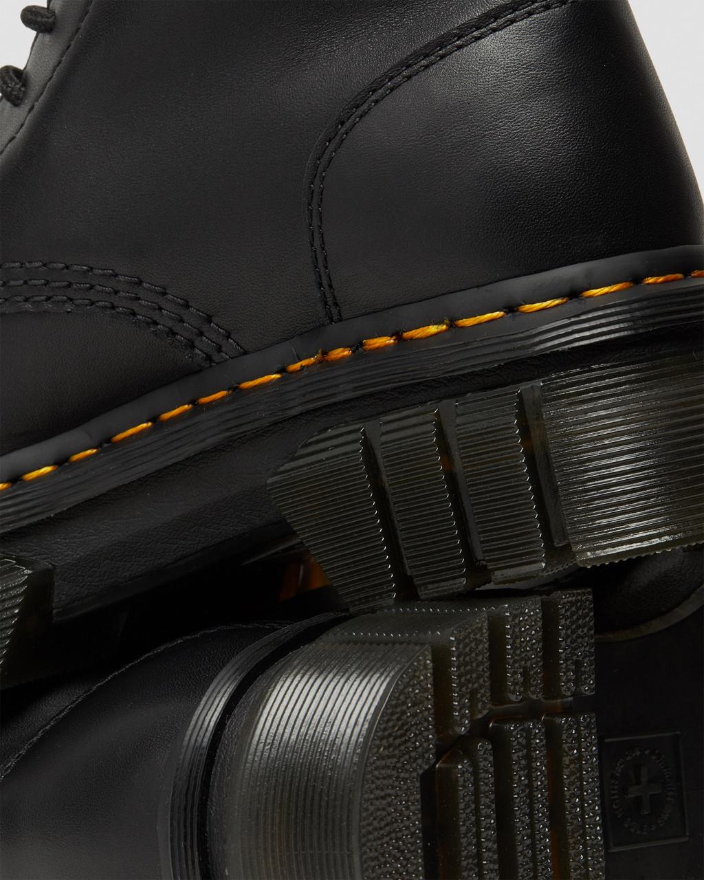 Botines Dr Martens Audrick Nappa Leather Platform Mujer Negras | 54377751