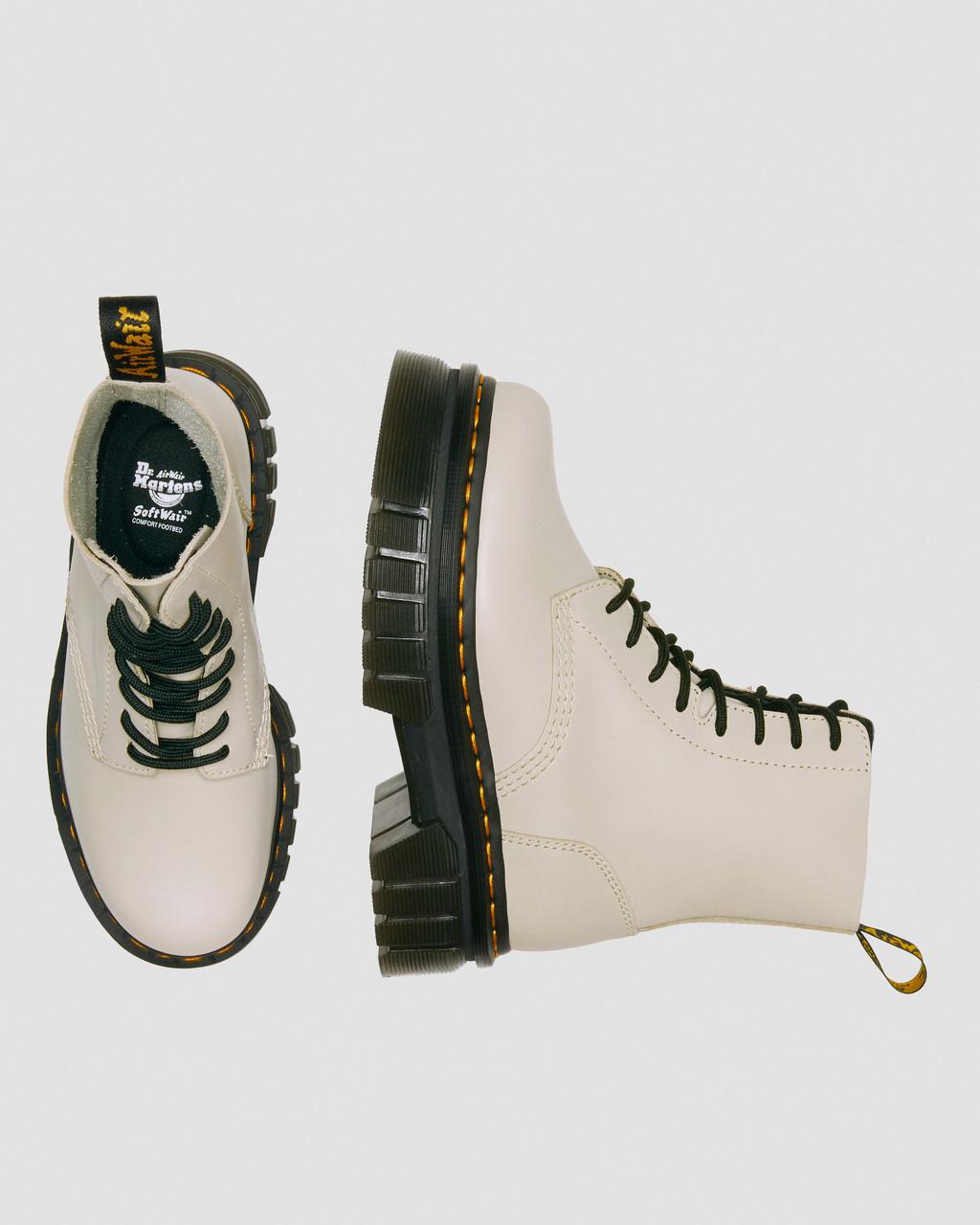 Botines Dr Martens Audrick Nappa Leather Platform Hombre Blancas | 85243339