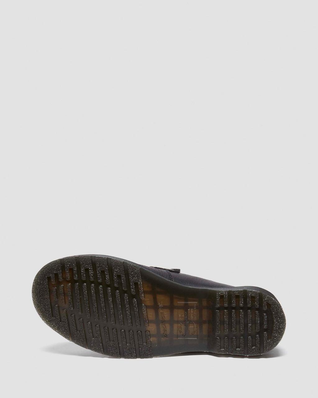 Mocasines Dr Martens Adrian Ambassador Yellow Stitch Leather Hombre Negras | 59937301