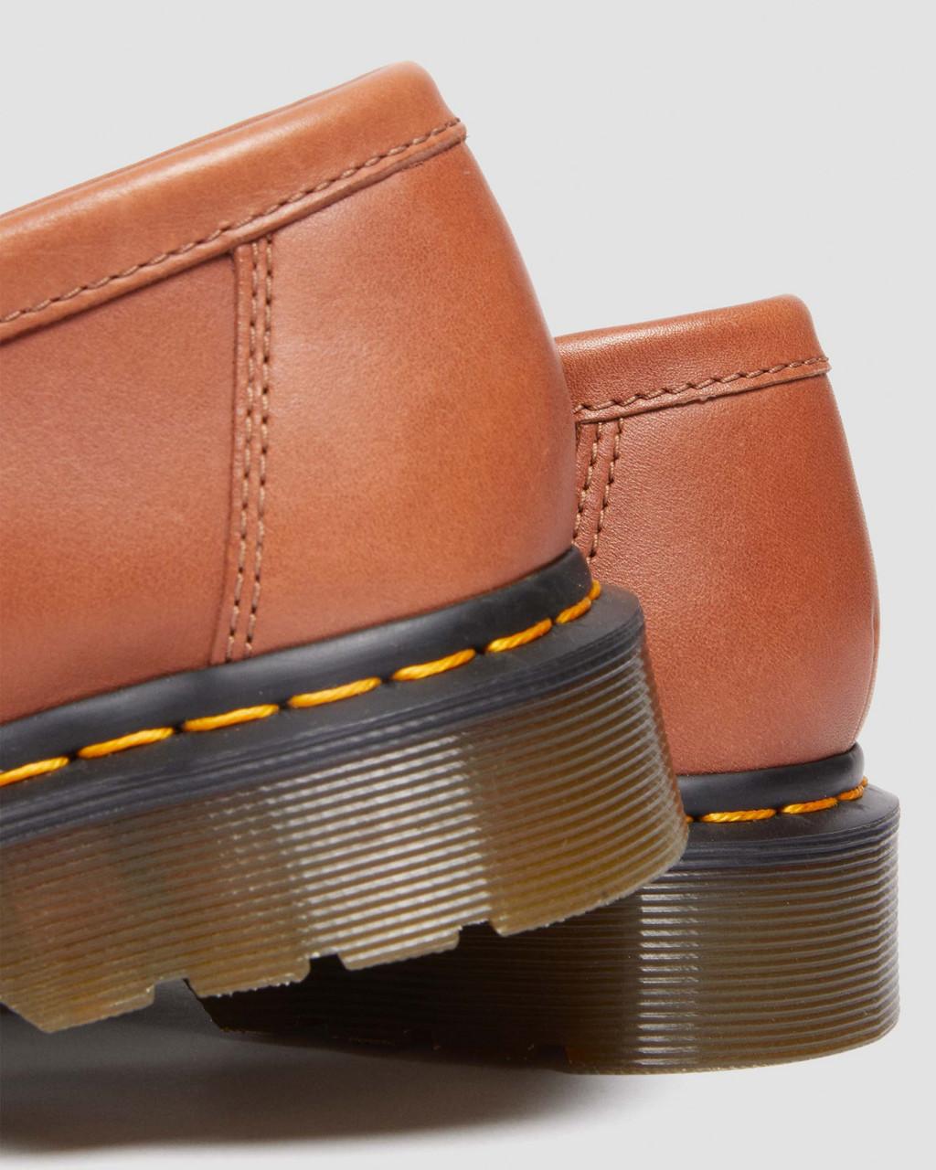 Mocasines Dr Martens Adrian Carrara Leather Tassel Hombre Marrones | 51816834