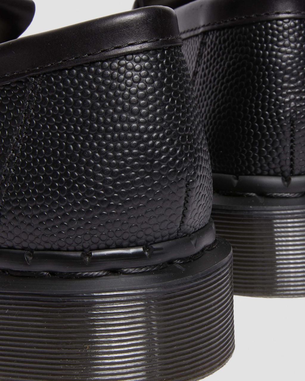Mocasines Dr Martens Adrian Snaffle Pebble Grain Leather Kiltie Mujer Negras | 30871609