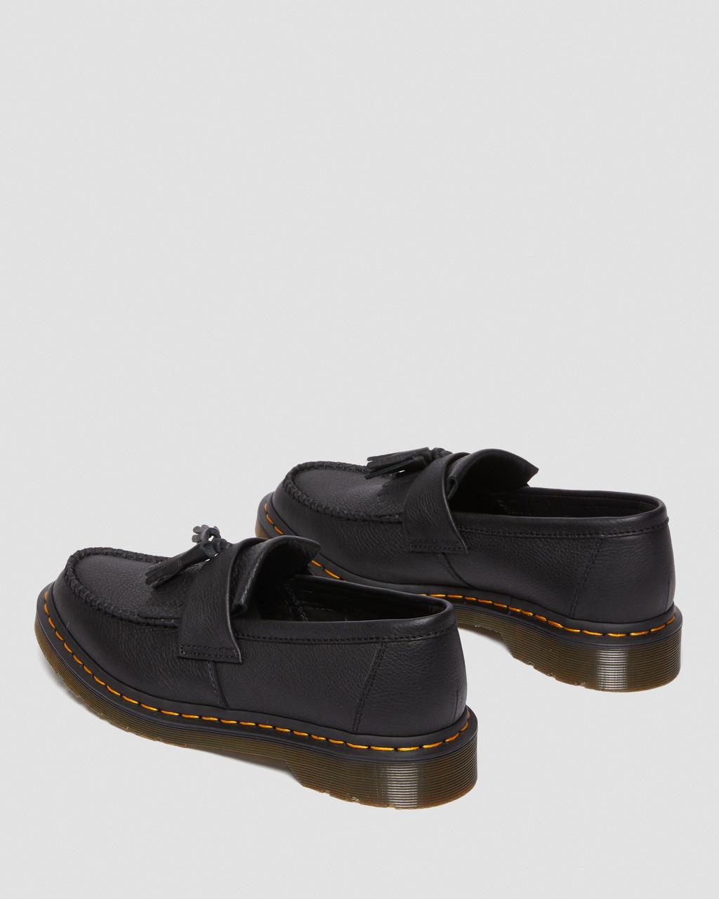 Mocasines Dr Martens Adrian Virginia Leather Tassel Mujer Negras | 25639313