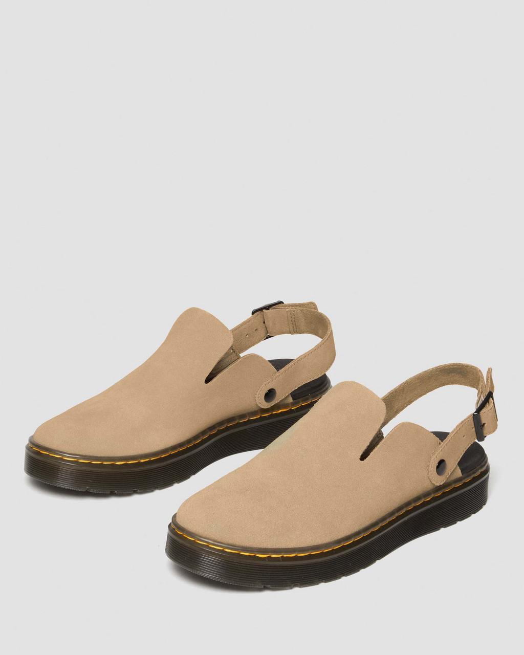 Mulas Dr Martens Carlson Suede Casual Slingback Hombre Marrones | 17635760