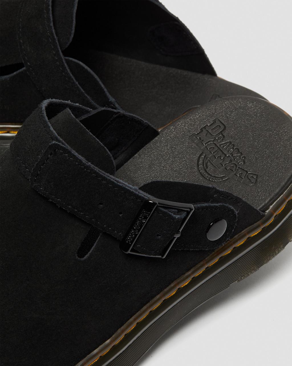 Mulas Dr Martens Carlson Suede Casual Slingback Mujer Negras | 56263937