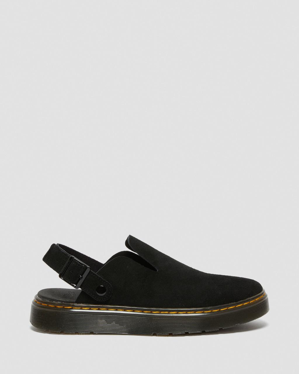 Mulas Dr Martens Carlson Suede Casual Slingback Hombre Negras | 16765515