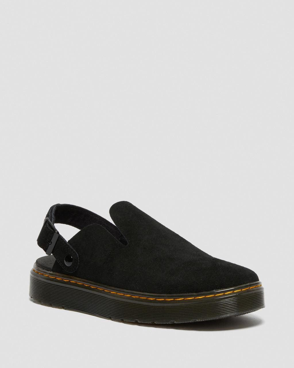 Mulas Dr Martens Carlson Suede Casual Slingback Hombre Negras | 16765515