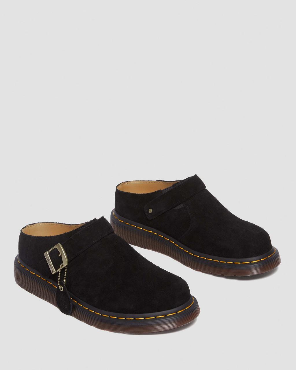 Mulas Dr Martens Isham Desert Oasis Suede Hombre Negras | 67976654
