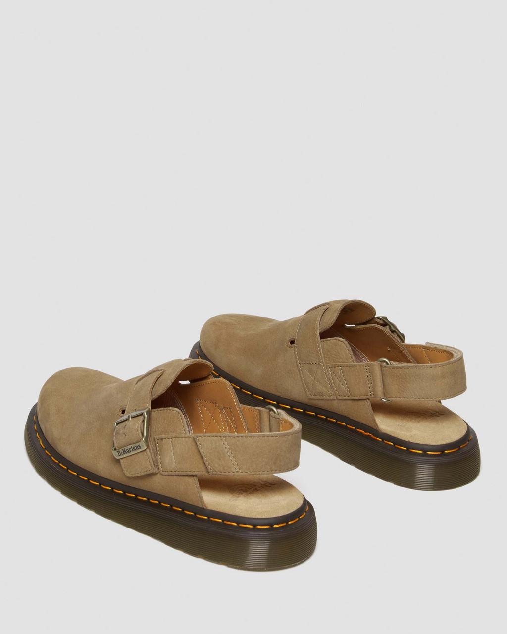 Mulas Dr Martens Jorge II Tumbled Nubuck Leather Slingback Hombre Marrones | 16395674