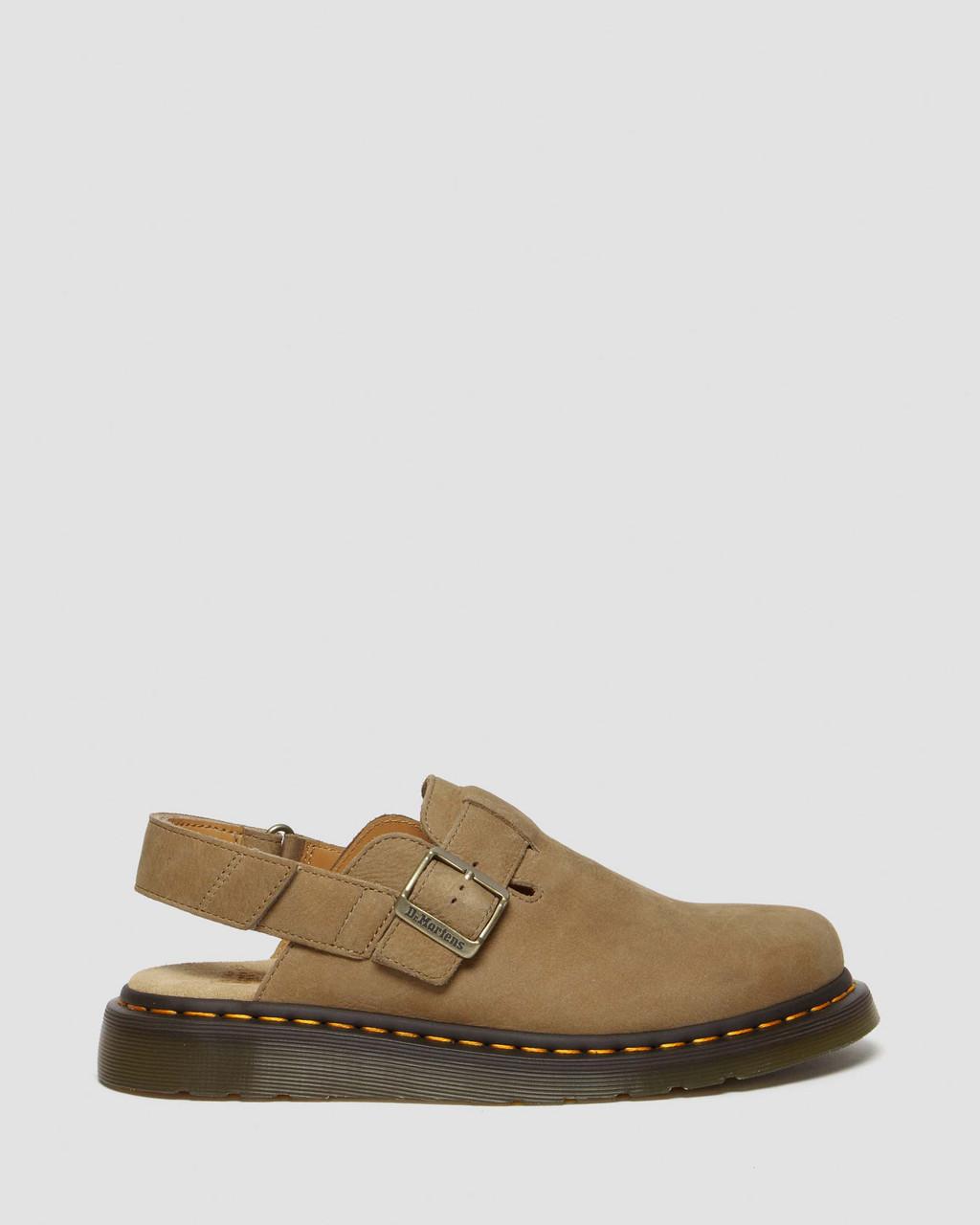 Mulas Dr Martens Jorge II Tumbled Nubuck Leather Slingback Hombre Marrones | 16395674