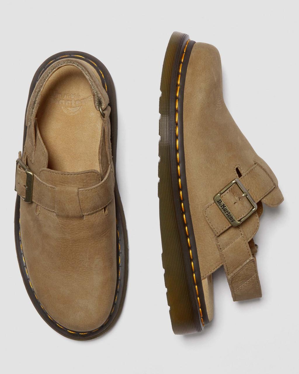 Mulas Dr Martens Jorge II Tumbled Nubuck Leather Slingback Hombre Marrones | 16395674